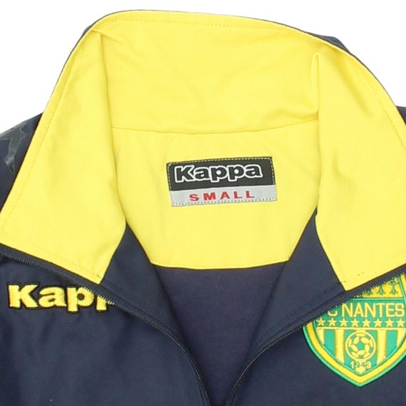 FC Nantes Kappa Mens Navy Training Jacket | Vinta… - image 3