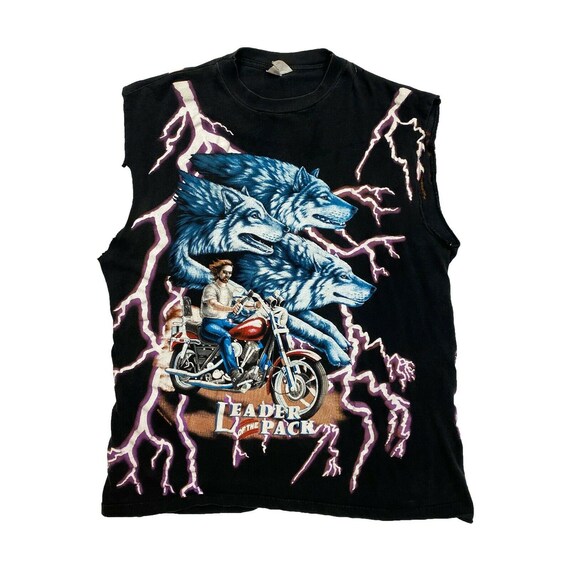 USA Thunder Leader Of The Pack Vest | Vintage 90s