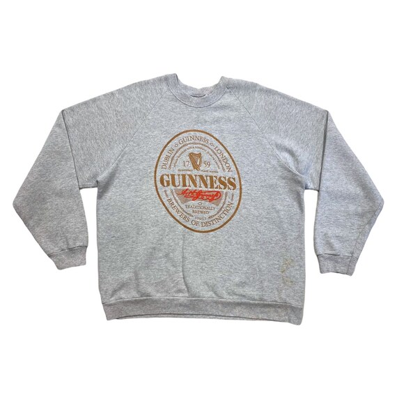 Guinness Logo Sweatshirt Vintage 90s 