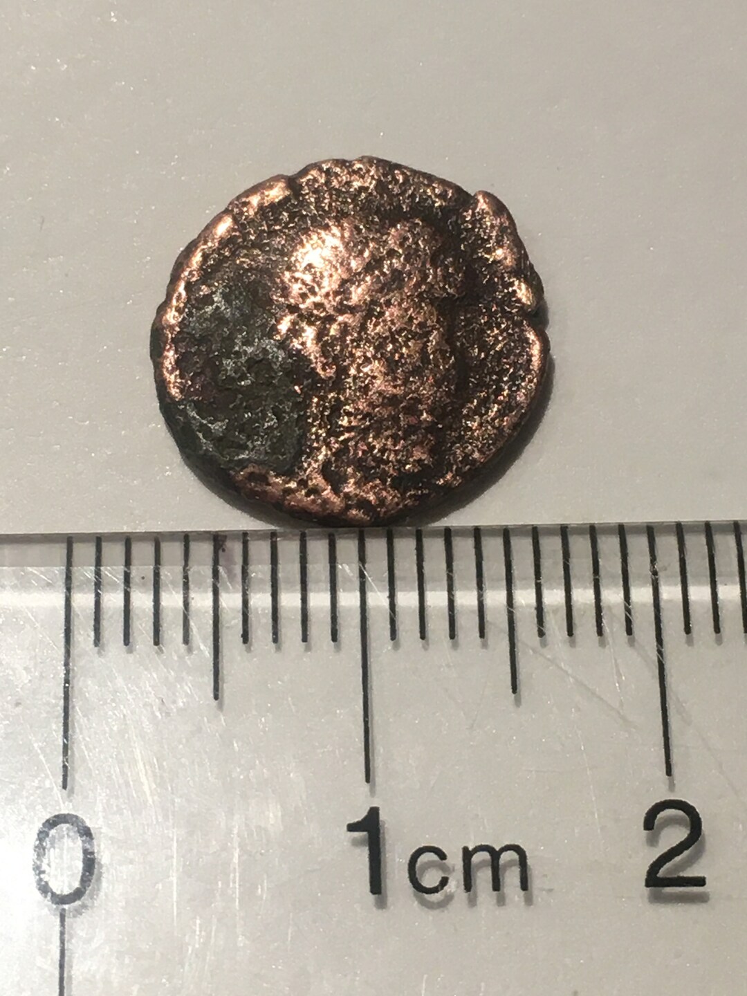 Ancient Bronze Roman Empire Coin With Angel 104 Etsy