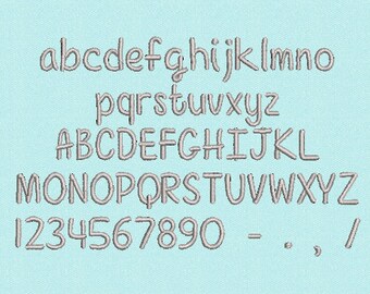 Czcionka haftowana Hearts United, PES, BX, ścieg swobodny (1/2, 3/4, 1 cal)