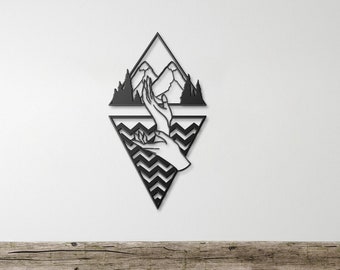 Twin Peaks Art Metal Wall Art Twin Peaks Gift Twin Peaks Home Wall Decor Laura Palmer Audrey Horne Dale Cooper The Black Lodge Meanwhile
