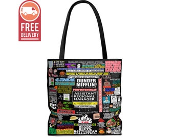 Dwight Schrute Tote Bag - The Office TV Show Gift