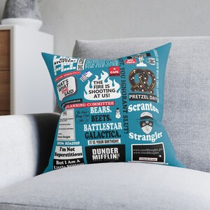 Dwight Schrute Pillow Etsy