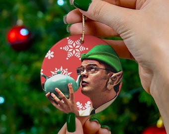 Enfeite de Natal de Dwight Shrute: Presente da série de TV The Office