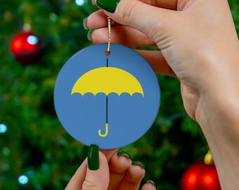 Yellow Umbrella Ornament How I Met Your Mother Christmas Ornament HIMYM Gift Christmas Tree Decor Christmas Gift