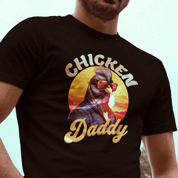 Chicken Daddy Shirt, Funny Dad Shirt, Chicken Daddy Shirt, Farmer Shirt, Chicken Shirt, Dad Shirt, Father's Day Gift, Gift For Dad