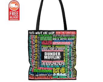 The Office Tote Bag - The Office Quotes - The Office TV Show Gift