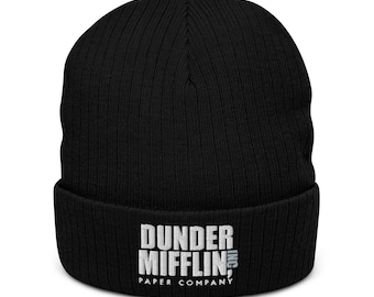 The Office Ribbed Knit Beanie - The Office TV Show Gift