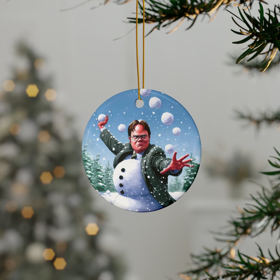Dwight Schrute Christmas Ornament the Office Ornament the Office TV