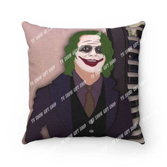 Dwight Schrute Pillow the Office Pillow Joker Throw Pillow Schrute Farms the Office TV Show Decorative Pillow the Office Gift Etsy