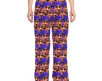 The Office Pajama Pants Michael Scott Pj s Prison Mike the Office TV Show Gift Christmas Gift for Her Etsy