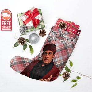 The Office TV-serien Julstrumpa Michael Scott Dwight Schrute Farms Jim Halpert The Office-present Juldekorationer Julklapp