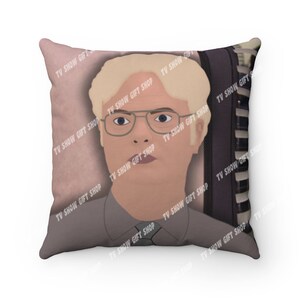 dwight schrute pillow