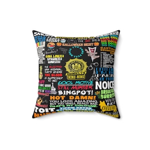 Brooklyn 99 Pillow Brooklyn 99 Gifts Santiago Peralta Holt Boyle Pimento Brooklyn Nine Nine Throw Pillow Home Decor Christmas Gift