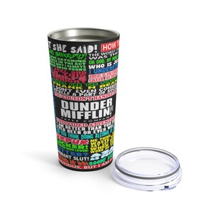 The Office TV Show Tumbler | 20oz Stainless Steel Tumbler | The Office Gift