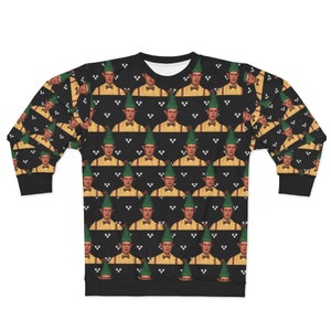 Dwight Schrute Christmas Sweater The Office TV Show Gift Michael Scott Schrute Farms Ugly Sweatshirt TV Show Christmas Gift For Boyfriend