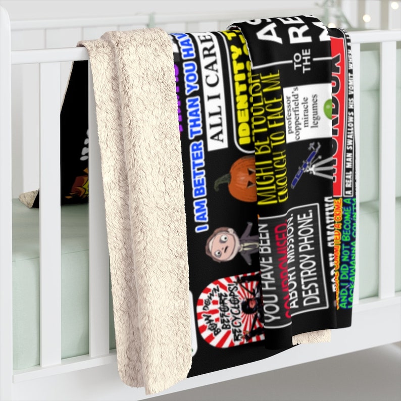 The Office Blanket Dwight Schrute Throw Blanket the Office TV Etsy Canada