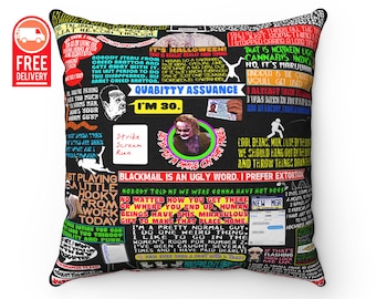 The Office Pillow Creed Bratton Throw Pillow The Office TV Show Accent Pillow Michael Scott Dwight Schrute Farms Jim Halpert The Office Gift