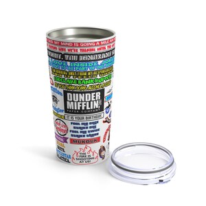 The Office Tumbler The Office TV Show Gift 20oz Stainless Steel