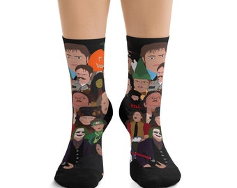 Dwight Schrute Socks: The Office TV Show Funny Gift