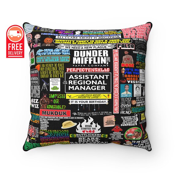 Etsy dwight cheap pillow