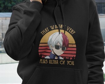 my hero academia todoroki hoodie