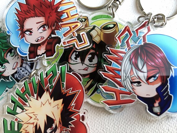 my hero academia croc charms