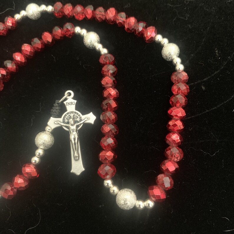 Joyous Red Rosary