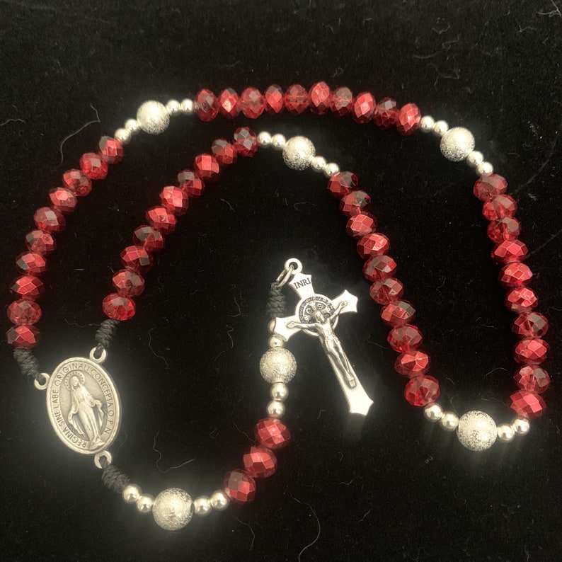 Joyous Red Rosary