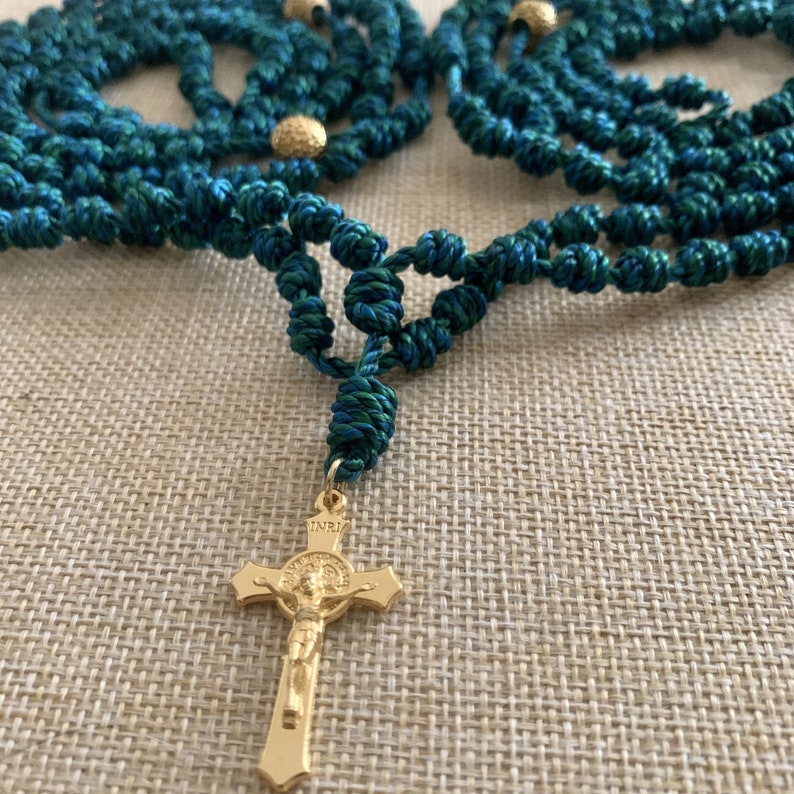 1000 Hail Marys Rope Rosary | Etsy