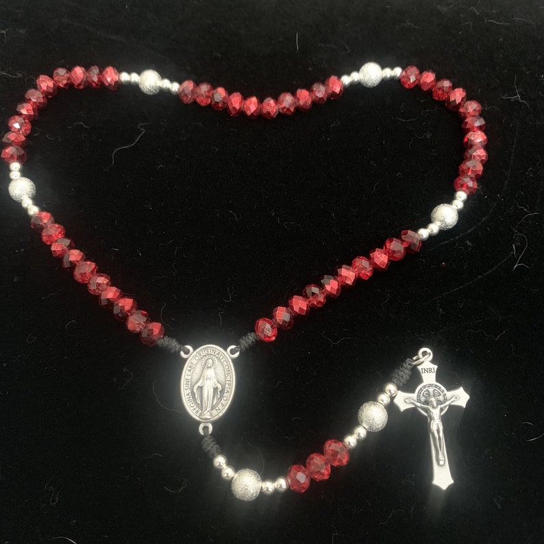 Joyous Red Rosary