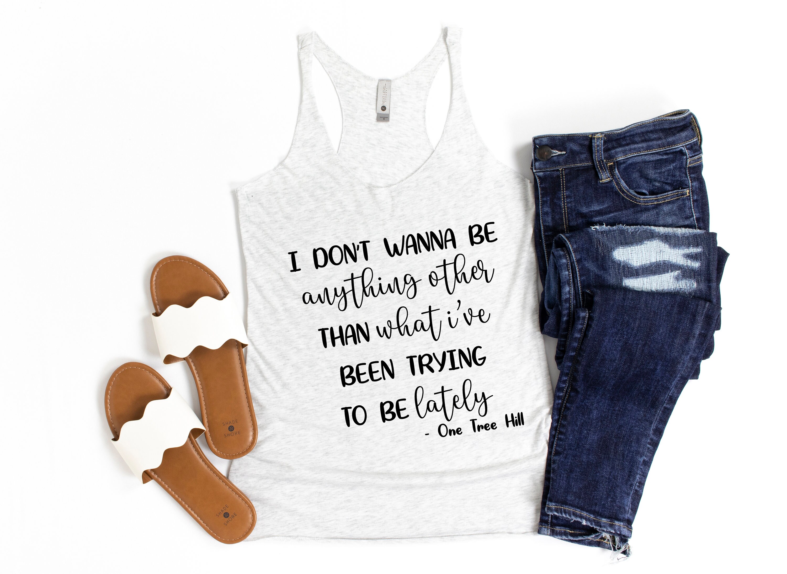 One Tree Hill Theme Song Shirt I don't wanna be One Etsy