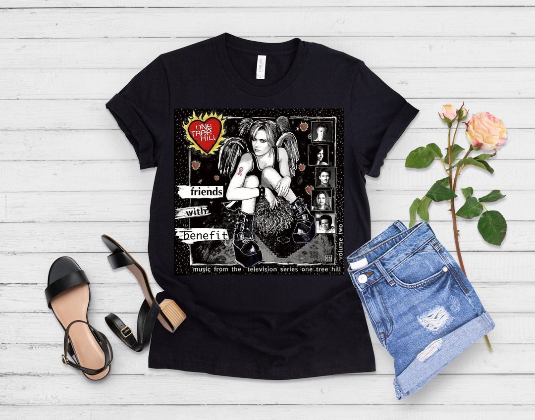 One Tree Hill Friends With Benefit Peyton Sawyer Art Tee OTH Short