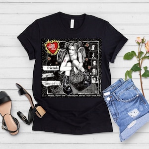 One Tree Hill Friends with Benefit Peyton Sawyer Art Tee OTH Short-Sleeve Unisex T-Shirt | One Tree Hill Tank Top