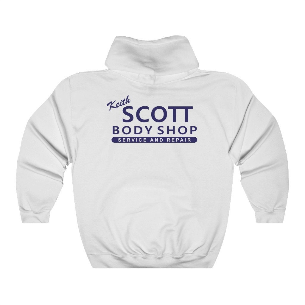 keith scott body shop moletom com capuz lucas