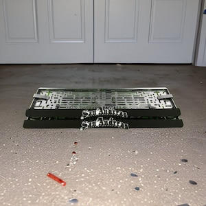 EU License Plate Holder - Car Plate Holder -Plate Frame -Plexiglass Custom Design -Car Accessories -Car Decor - Plate Covers
