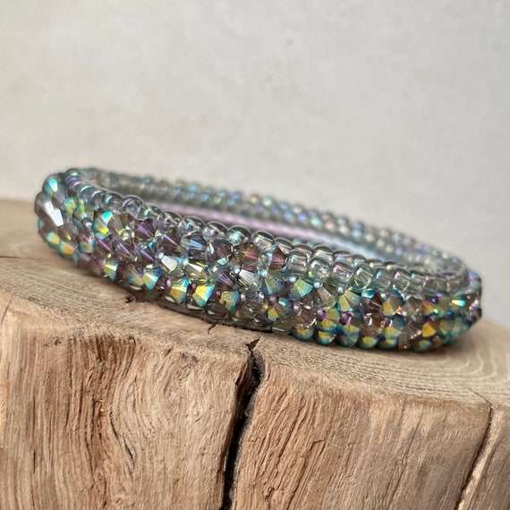 Swarovski Triple incensation Glitter Bracelet Crystal Satin