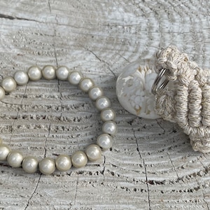 Magic Pearls bracelet Miracle Pearls Armbänder shine bracelets pure silver & gold Champagner beige