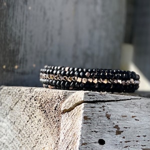 Swarovski golden stripe bracelet glitter bracelet black and gold