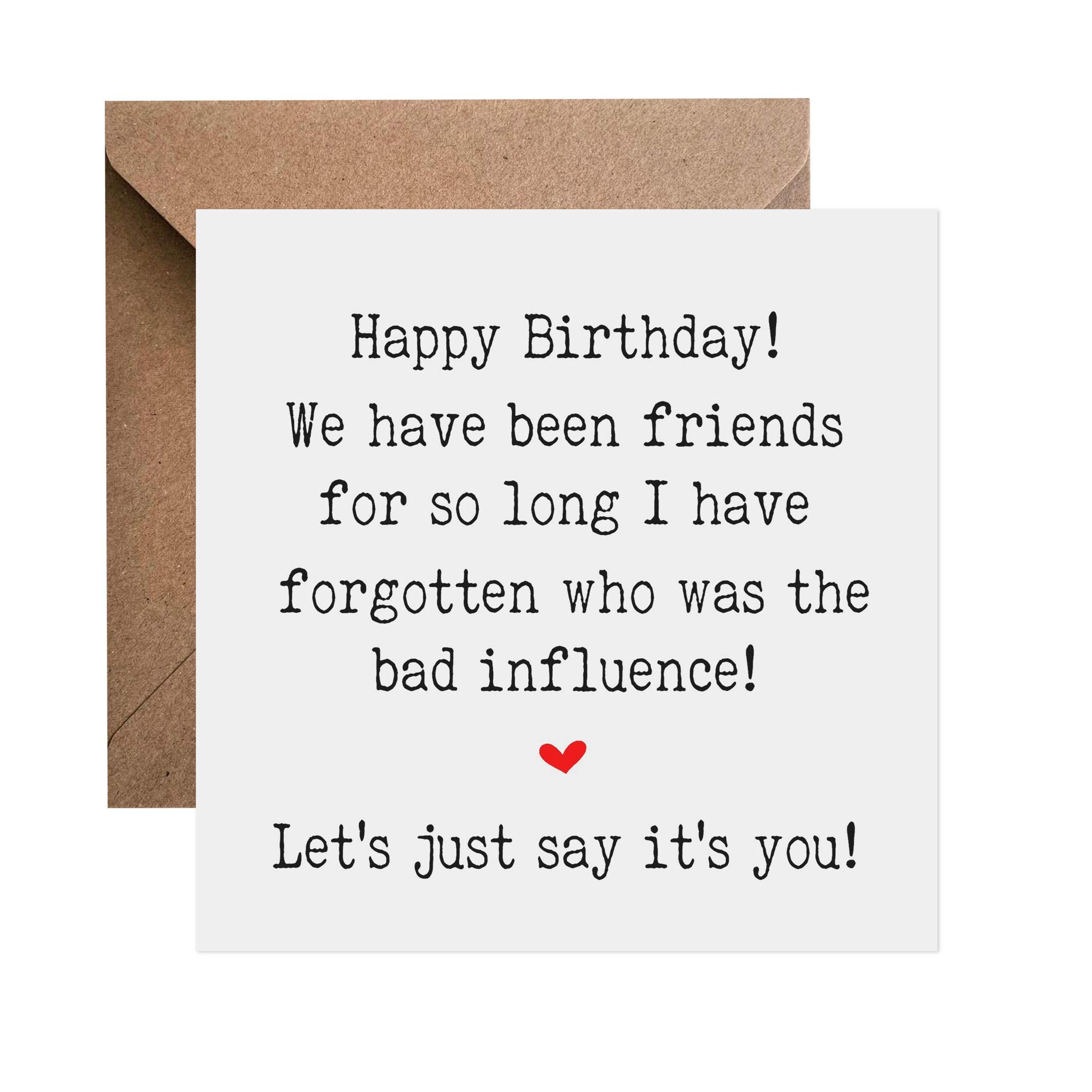 Having Bad Friends E Cards