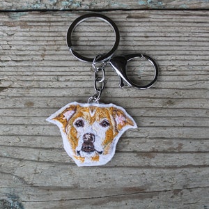 Personalized Handmade cat and dog Keychain Custom Pet memorial Gift Loss of pet Pet keychain memorial Friends keyring Loving Memory image 2