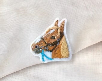Horse Sweater T-shirt Patch, Horse Photography Patch iron-on nedle, Gift For Horse Owner, Horse accessories, Gift for eguestrian,