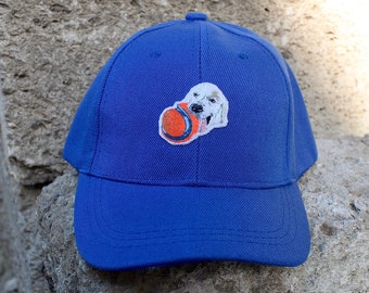 Chapeau bleu personnalisé chapeau unisexe chien maman chapeau casquette cadeau pour lui cadeau personnalisé pour son petit ami animal de compagnie cadeau commémoratif pour femme casquette pour femme