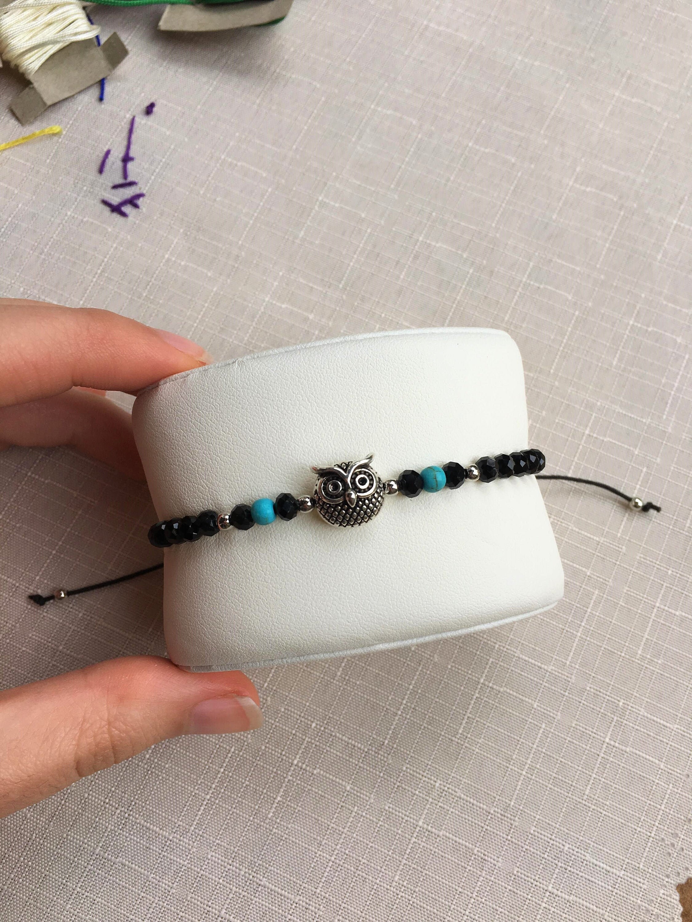 Eule handgemachte Armband Tiere Armband Mutter tag Geschenk Etsy