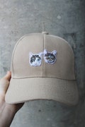 Custom Cat Portrait Hat: Handmade Unisex Cap for Cat Lovers product logo