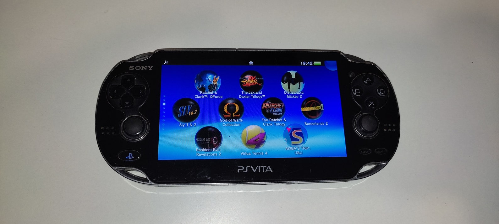 Console sony ps vita 3.60 wifi OLED 256gb with many extras Etsy