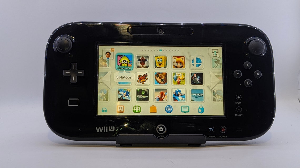Nintendo WII U Black Premiun Edition 32GB Custom 3TB HDD with Etsy