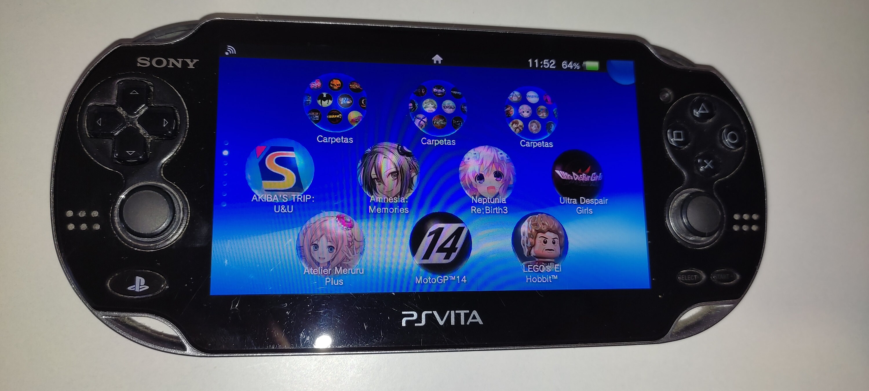  Console sony ps vita 3.60 OLED card 128gb custom with many Etsy
