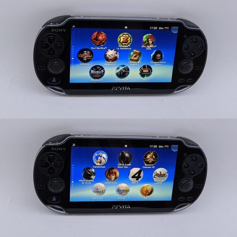 Console sony ps vita 3.60 wifi OLED 128gb Etsy